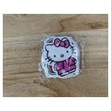 Hello Kitty Birthday Party Supplies Lot - Treat Bags, Stamps, Snap Bands, Stickers - Brand New