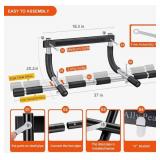Ally Peaks Multi-Grip Doorway Pull Up Bar with Resistance Bands - Brand New