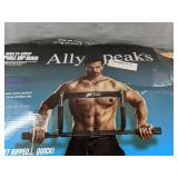 Ally Peaks Multi-Grip Doorway Pull Up Bar with Resistance Bands - Brand New