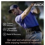 Copper Fit X-Back Support Belt, L/XL, Black $60 Retail - Brand New