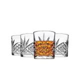 Godinger Acrylic Old Fashioned Whiskey Glasses Set of 4 - Brand New