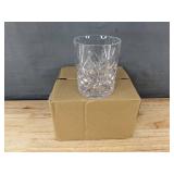 Godinger Acrylic Old Fashioned Whiskey Glasses Set of 4 - Brand New