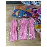 Super Kitties Birthday Party Supply Set - Plates, Napkins, Utensils & Decor - Brand New