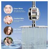 NearMoon Filtered Shower Head Combo With Handheld, Chrome - Brand New