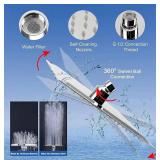 NearMoon Filtered Shower Head Combo With Handheld, Chrome - Brand New
