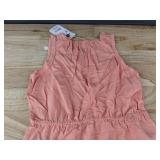 PatPat Girls Romper Lot, Size 8-9, Peach and Blue - Brand New