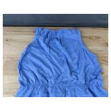 PatPat Girls Romper Lot, Size 8-9, Peach and Blue - Brand New