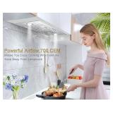 11 Pack MCBON Range Hood Insert 30 Inch, 700 CFM Range Hood Insert, Ducted/Ductless Convertible Insert Range Hood, Vent Hood Insert, Stainless Steel Hood Range Insert, Built In Range Hood 30 Inch, TE7 11 Pack MCBON Range Hood Insert 30 Inch, 700 CFM Range Hood Insert, Ducted/Ductless Convertible Insert Range Hood, Vent Hood Insert, Stainless Steel Hood Range Insert, Built In Range Hood 30 Inch, TE7