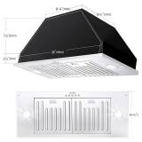 11 Pack MCBON Range Hood Insert 30 Inch, 700 CFM Range Hood Insert, Ducted/Ductless Convertible Insert Range Hood, Vent Hood Insert, Stainless Steel Hood Range Insert, Built In Range Hood 30 Inch, TE7 11 Pack MCBON Range Hood Insert 30 Inch, 700 CFM Range Hood Insert, Ducted/Ductless Convertible Insert Range Hood, Vent Hood Insert, Stainless Steel Hood Range Insert, Built In Range Hood 30 Inch, TE7
