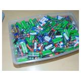 16 Pounds AAA Batteries Over 500 Pair Of Batteries 16 Pounds AAA Batteries Over 500 Pair Of Batteries