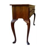 Vintage Gabberts Pine Console Table with Queen Anne Legs, 1992