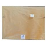 Framed Original Watercolor Artwork