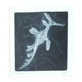 Abigail Anderson Limited Edition Framed Seahorse Artwork 6/10