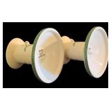 Large Christmas Dinnerware Lot with Plates, Cookie Jar, Tray, and Accessories