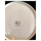 Large Christmas Dinnerware Lot with Plates, Cookie Jar, Tray, and Accessories