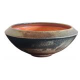 Handcrafted Eric Stohl Stoneware Porcelain Terra-Cotta Dish