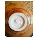 Handcrafted Eric Stohl Stoneware Porcelain Terra-Cotta Dish