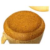 Artisan Pottery Pitcher and Bowl Set Signed Briscoe