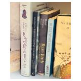 Collection of 8 Bird Books including National Geographic Illustrated Birds and Birdwatching References