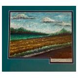 Framed Original Landscape Artwork Signed and Dated