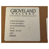 Joshua L. Cunningham Original Oil Painting 