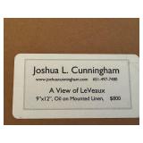 Joshua L. Cunningham Original Oil Painting 