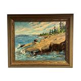 Framed Original Oil Painting 