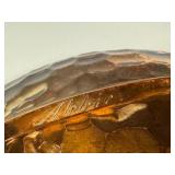 Antique Meriden Quadruple Plate Nut Bowl with Squirrel and Floral Motif