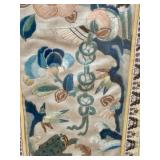 Antique Framed Chinese Embroidery 20" x 35"