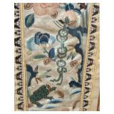 Antique Framed Chinese Embroidery 20" x 35"