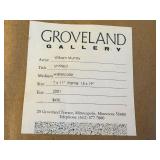 William Murray Untitled Watercolor Landscape, Framed