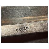 Set of 6 Antique Coin Silver Forks Matson & Hoes Monogrammed