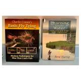 Collection of 8 Fly Tying and Fishing Technique Books