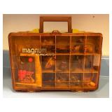 Plano Magnum Tackle Box with Assorted Fishing Flies and Lures