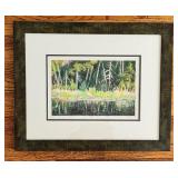 Framed Don Luce Original Pastel Artwork