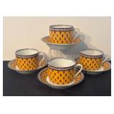 Fitz & Floyd Avignon Cups with Saucers