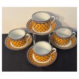 Fitz & Floyd Avignon Cups with Saucers