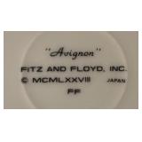 Fitz & Floyd Avignon Cups with Saucers