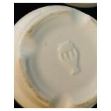 Collection of 4 Vintage Porcelain and Ceramic Serving Pieces Including Minton and Bird Motif