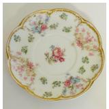 Haviland France Limoges Bowl and Underplate with Floral Pattern