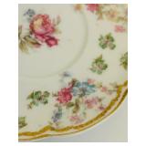 Haviland France Limoges Bowl and Underplate with Floral Pattern