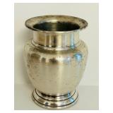 Restoration Hardware Silvertone Vase