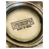 Restoration Hardware Silvertone Vase