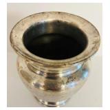 Restoration Hardware Silvertone Vase