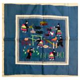 Two Vintage Ethnic Embroidered Textiles