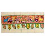 Two Vintage Ethnic Embroidered Textiles