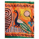 Two Vintage Ethnic Embroidered Textiles