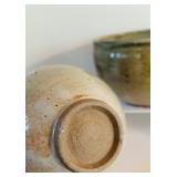 Handcrafted Pottery Collection Including Bowls, Mug, and Vase