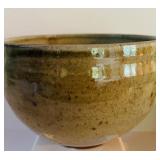 Handcrafted Pottery Collection Including Bowls, Mug, and Vase