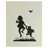 Framed Silhouette Art